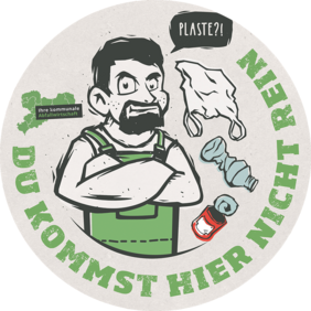 Bio-ohne-Plaste-Aufkleber